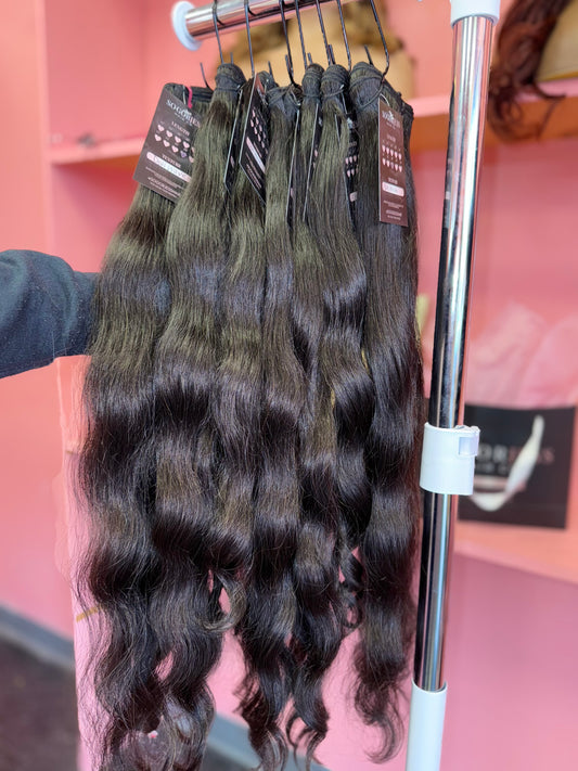 (PREORDER) RAW NATURAL WAVY - SINGLE BUNDLE