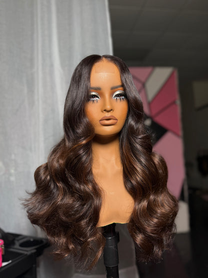 "Brianna" - 20" Body Wave (Med - 2x6 Closure) RTS