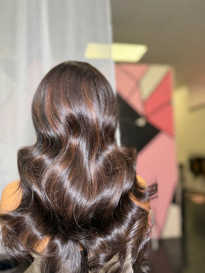"Michelle" - 16" Doll Wave (Med - 5x5 Closure) RTS